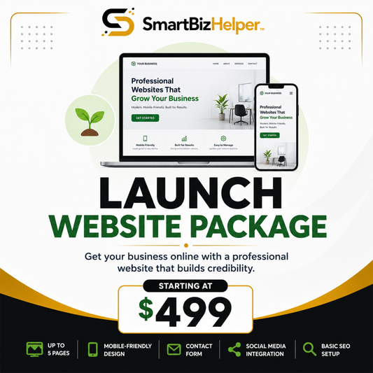 Launch Website Package